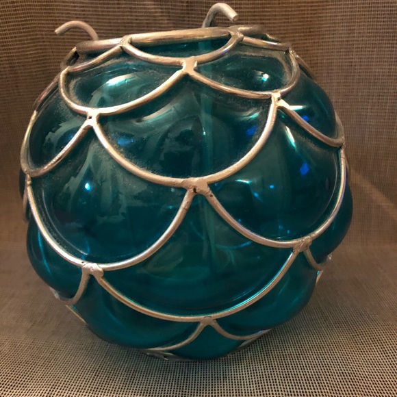 Other - Blue Candle Holder